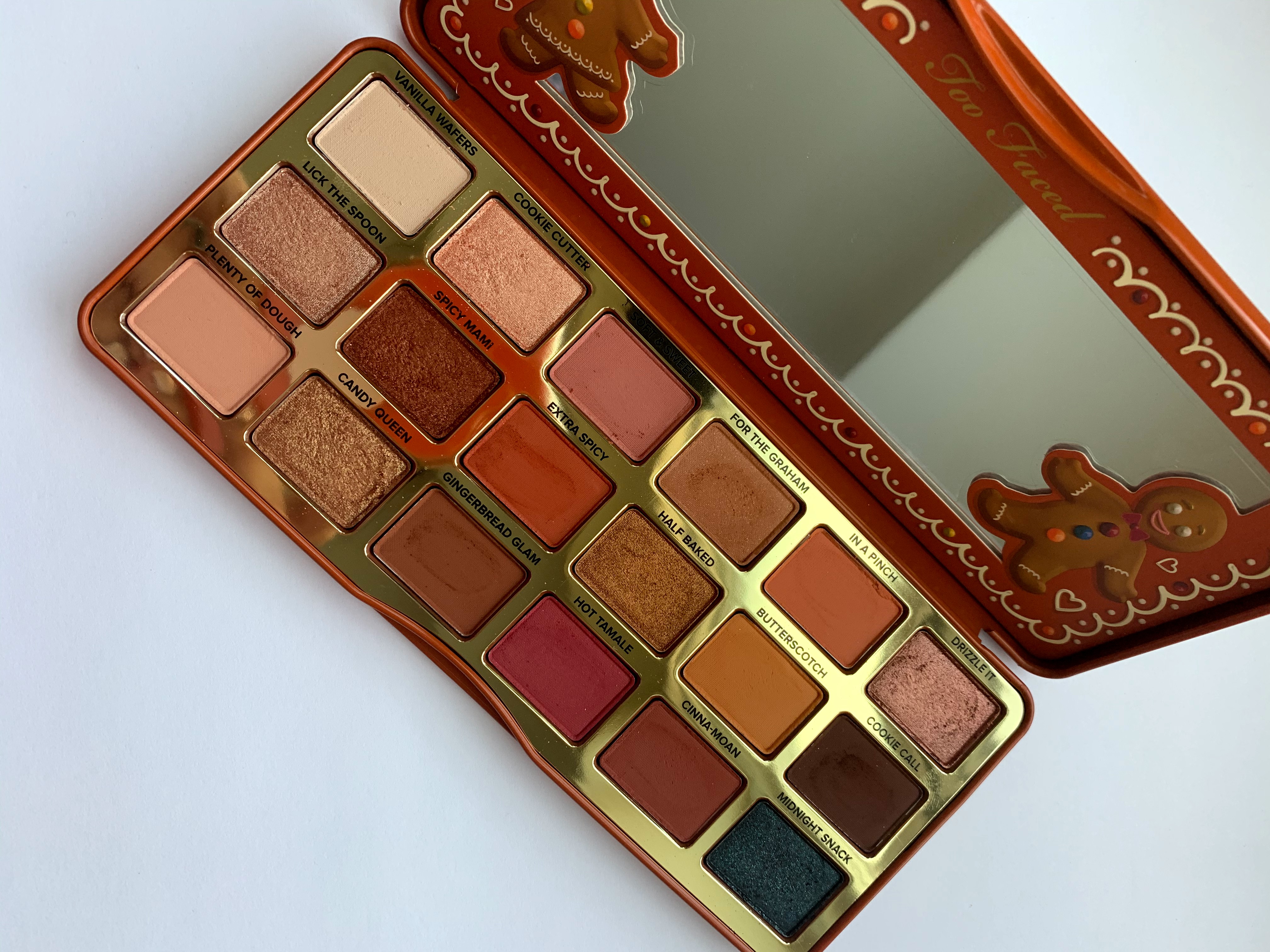 Too Faced Extra Spicy Gingerbread Palette fashion brands.